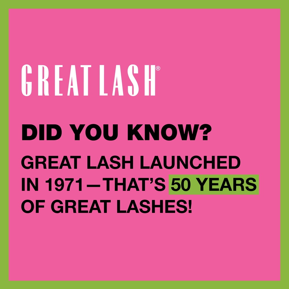 Maybelline Great Lash BIG Washable Mascara, Brownish Black