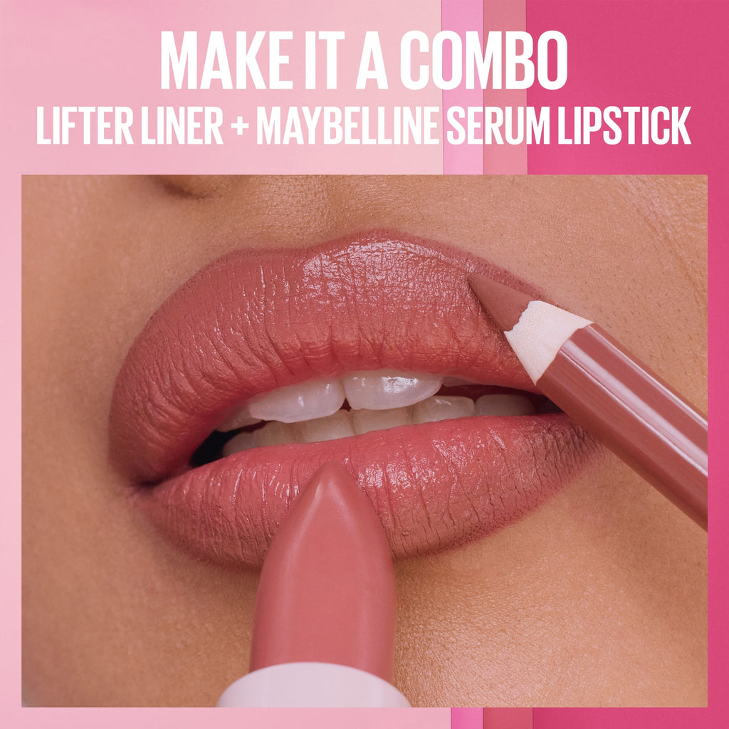 Maybelline Serum Lipstick, Matte Finish, Oil-Blend and Hyaluronic Acid, 003 Open Late, 0.12 oz