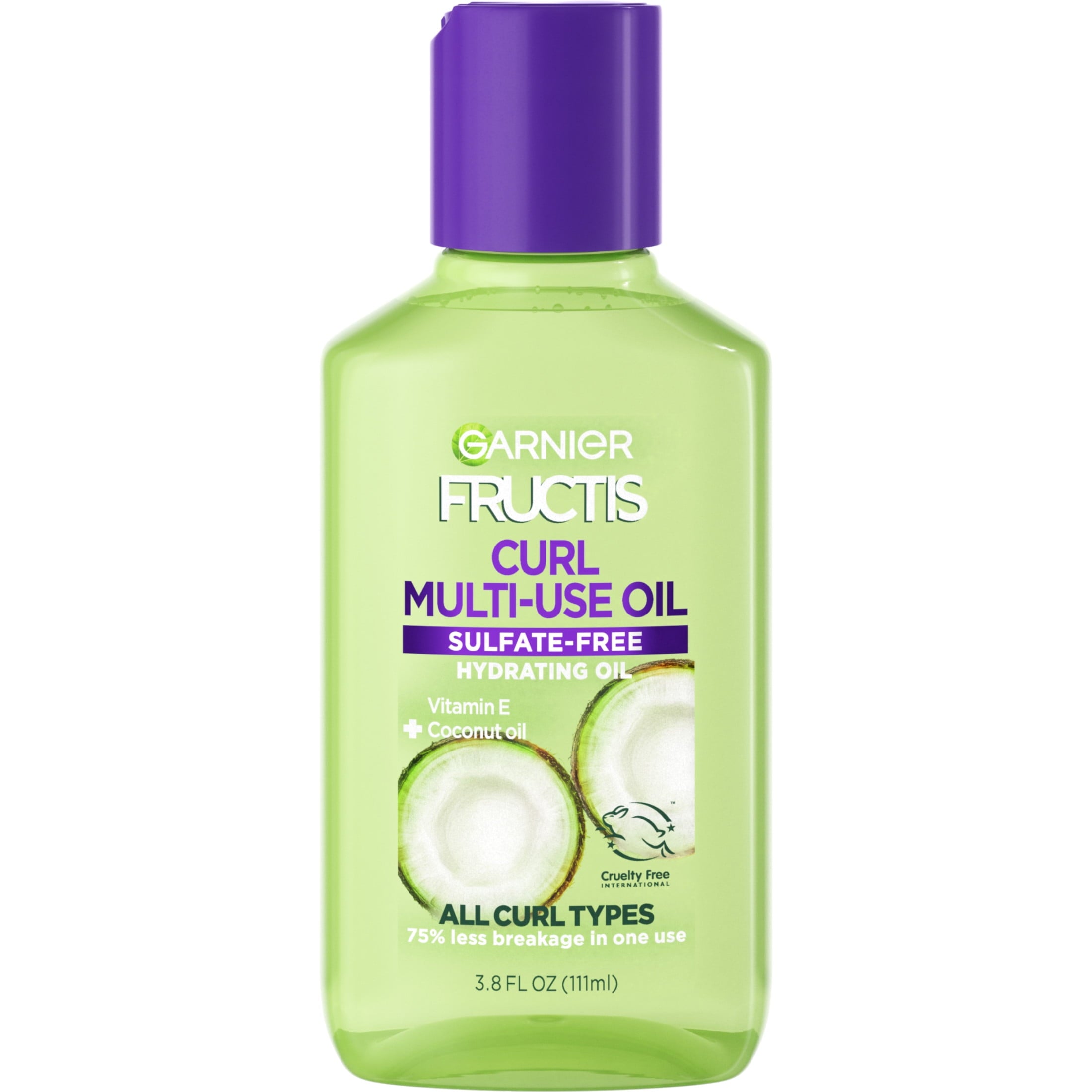 Garnier Fructis Vitamin E and Coconut Hair Oil, 3.8 fl oz