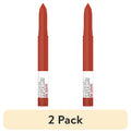(2 pack) Maybelline SuperStay Ink Crayon Lipstick, Matte Longwear Lipstick Makeup, Rise to the Top, 0.04 oz