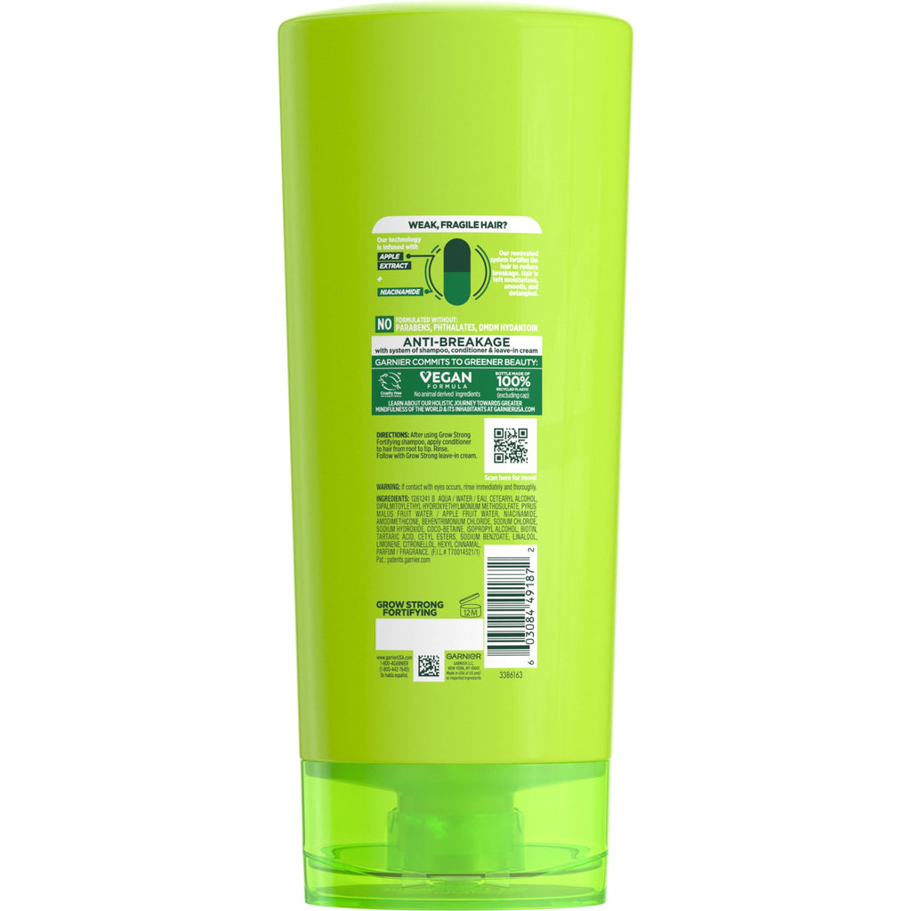Garnier Fructis Grow Strong Fortifying Repairing Conditioner, Ceramide, All Hair Types, 21 fl oz