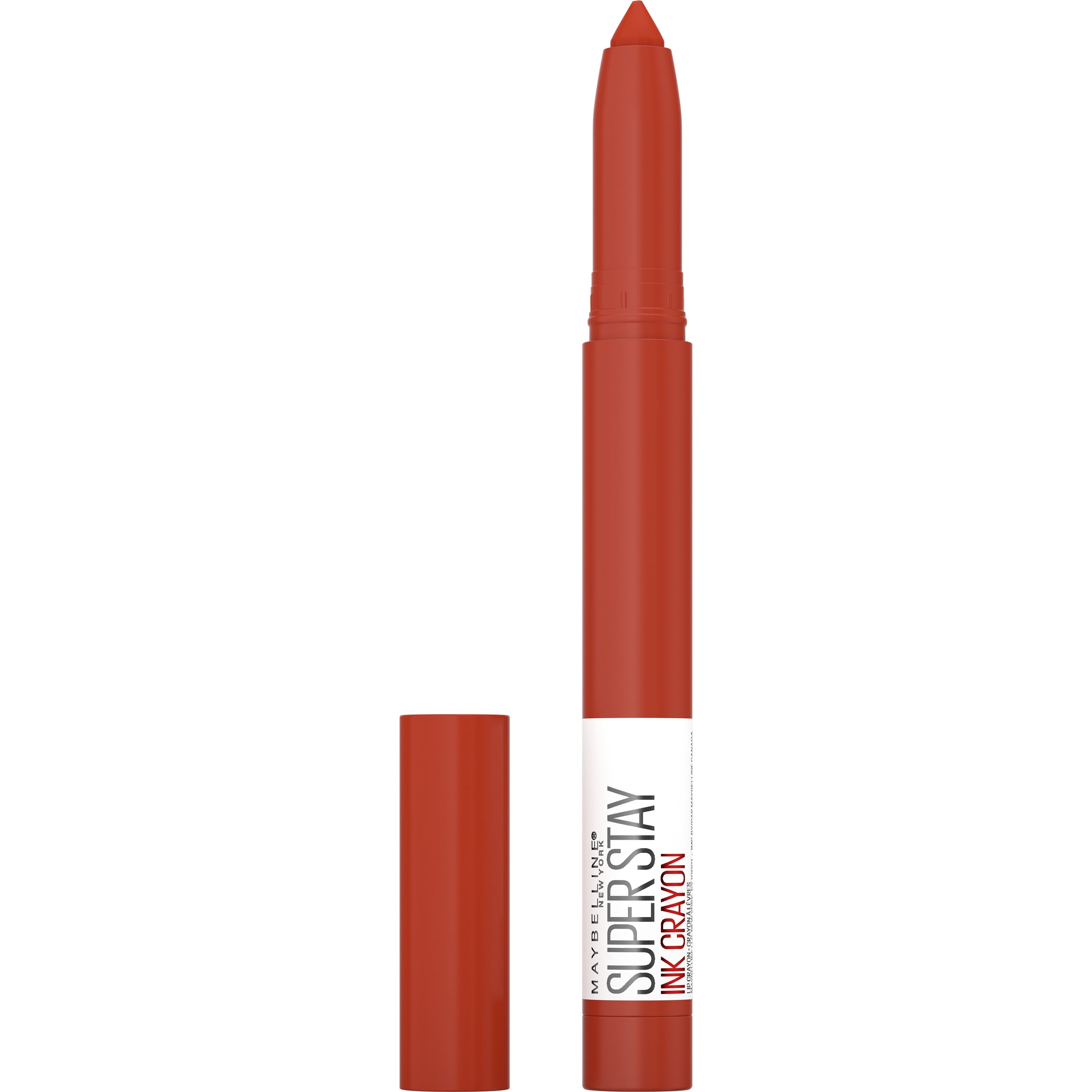 (2 pack) Maybelline SuperStay Ink Crayon Lipstick, Matte Longwear Lipstick Makeup, Rise to the Top, 0.04 oz