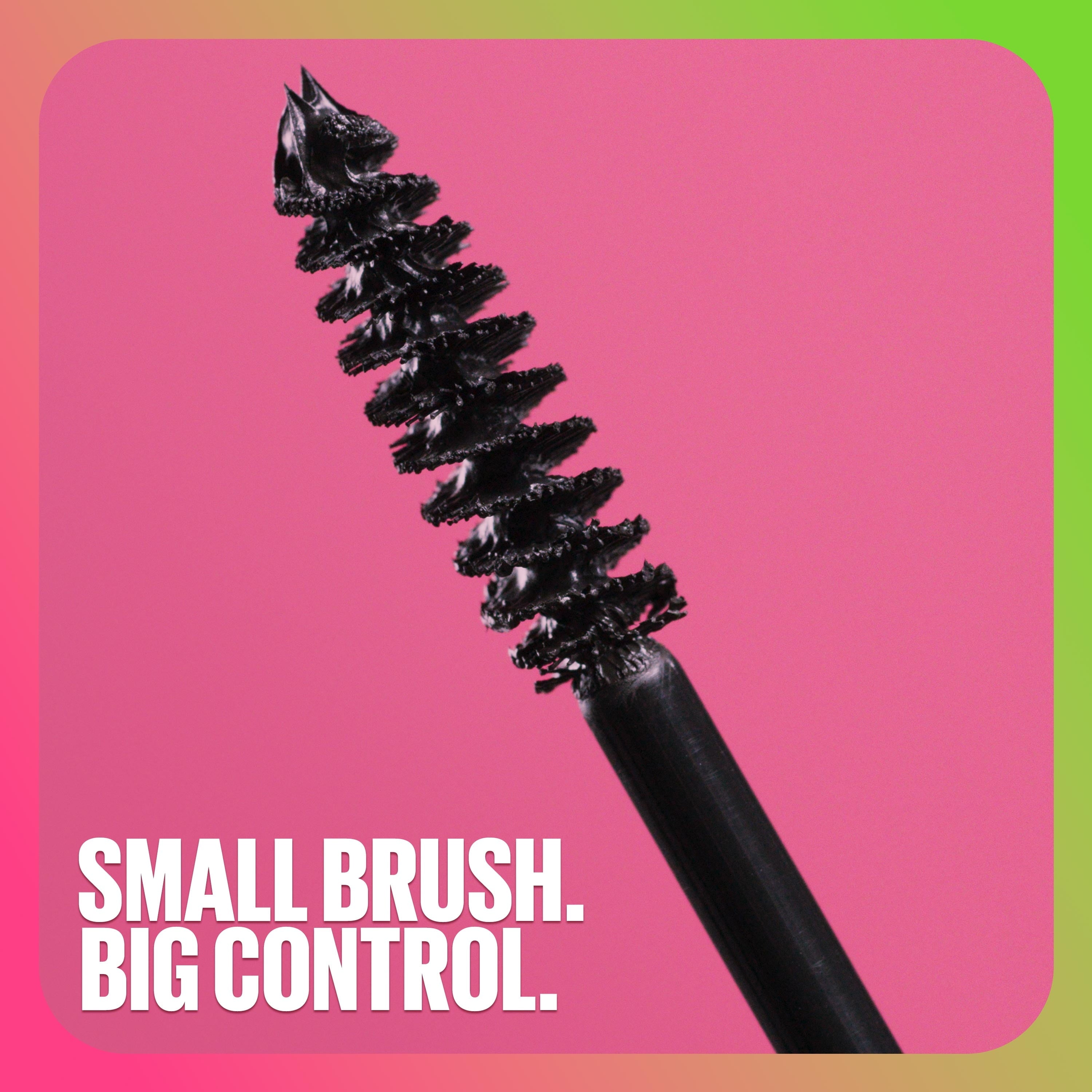 Maybelline Great Lash Volumizing Washable Mascara, Brownish Black, 0.43 fl oz