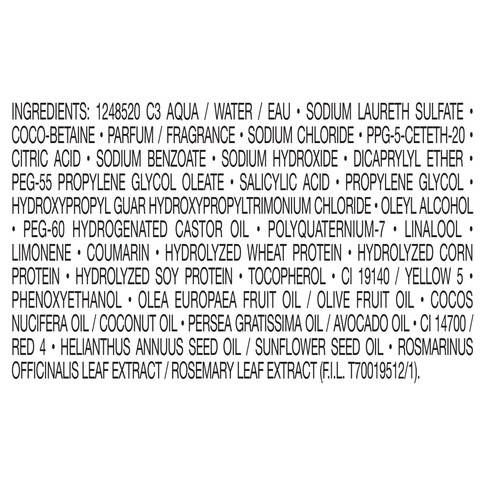 Garnier Fructis Triple Nutrition Shampoo, Dry to Very Dry Hair, 12.5 fl. oz.