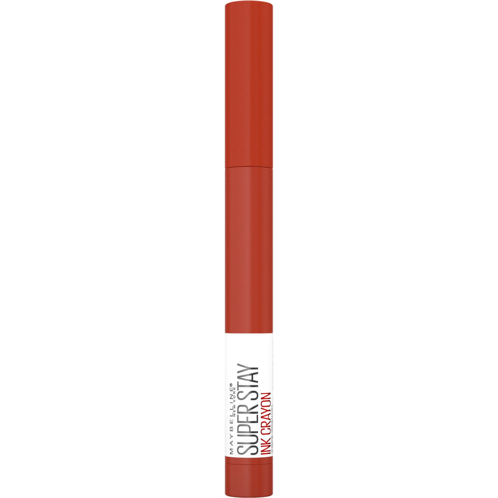 (2 pack) Maybelline SuperStay Ink Crayon Lipstick, Matte Longwear Lipstick Makeup, Rise to the Top, 0.04 oz
