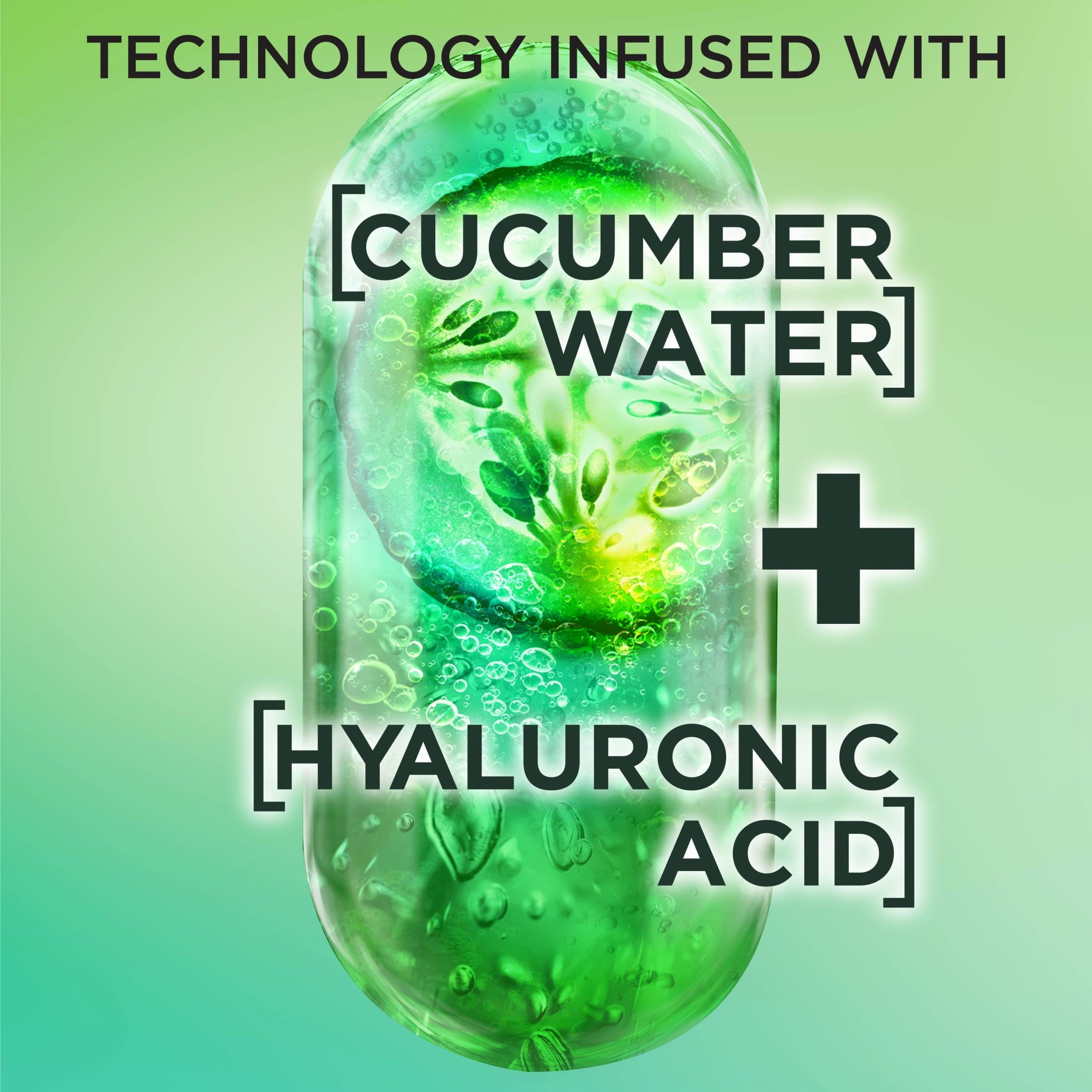 Garnier Fructis Pure Moisture Hydrating Shampoo with Hyaluronic Acid, 12.5 fl oz