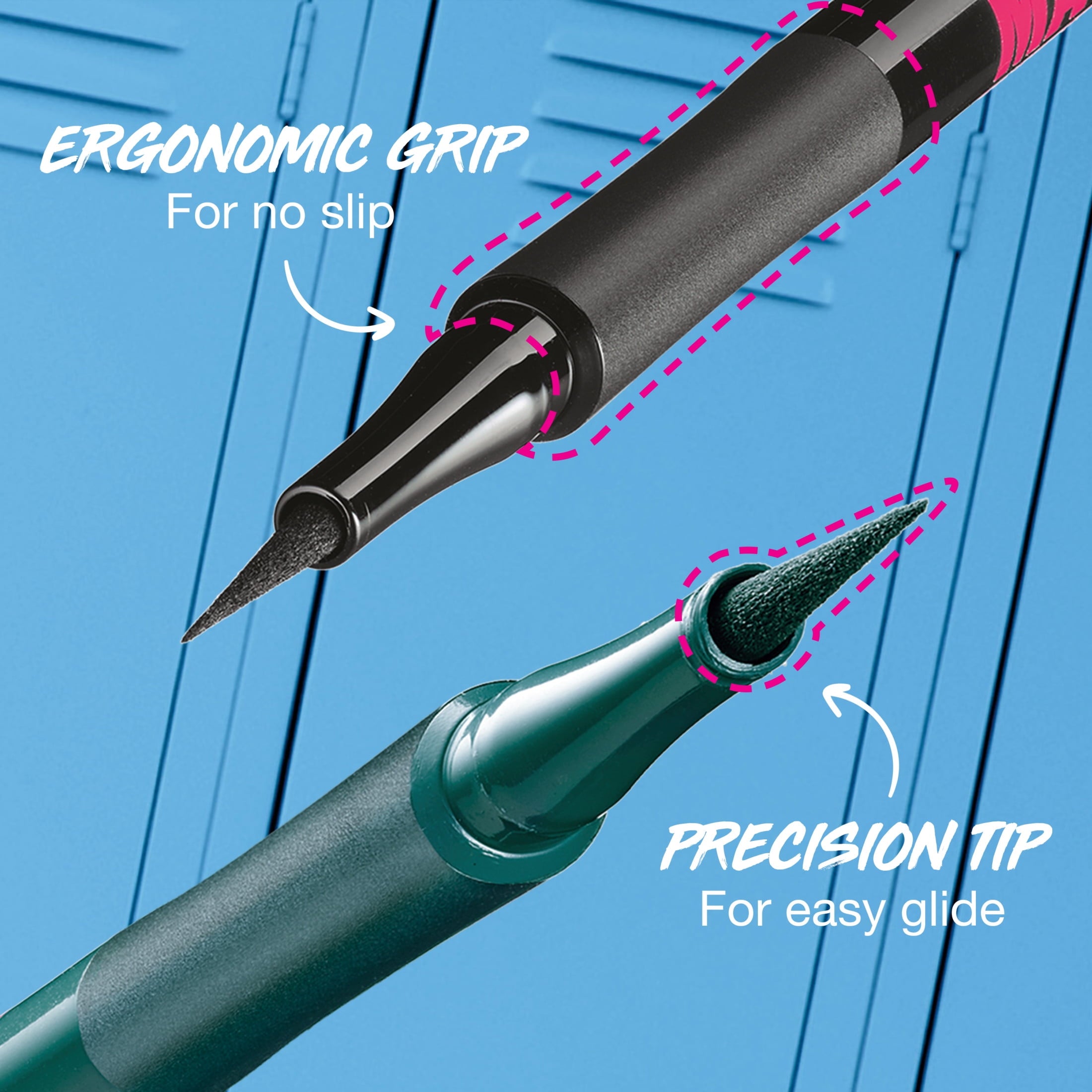 Maybelline Eyestudio Master Precise All Day Waterproof Liquid Eyeliner Makeup, Black, 1 Count