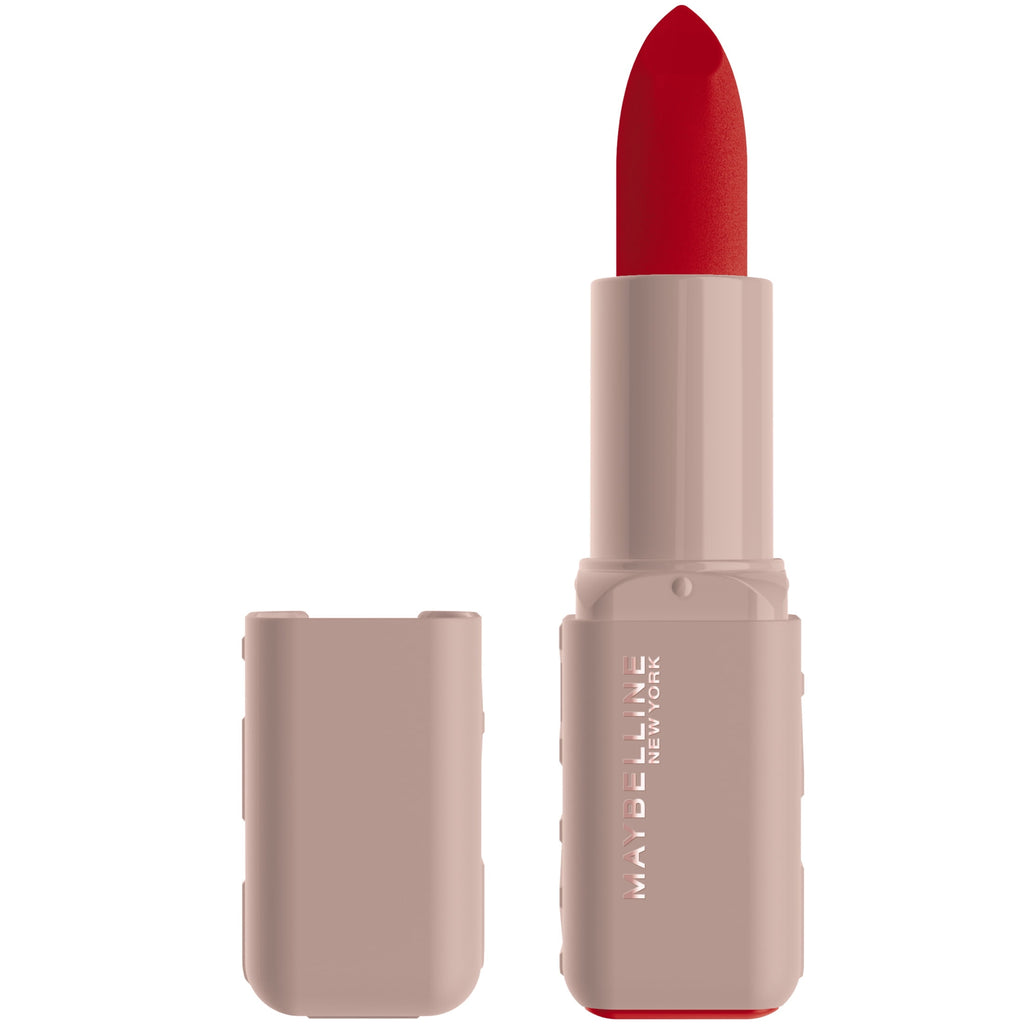 Maybelline Serum Lipstick, Matte Finish, Oil-Blend and Hyaluronic Acid, 004 Wild Card, 0.12 oz