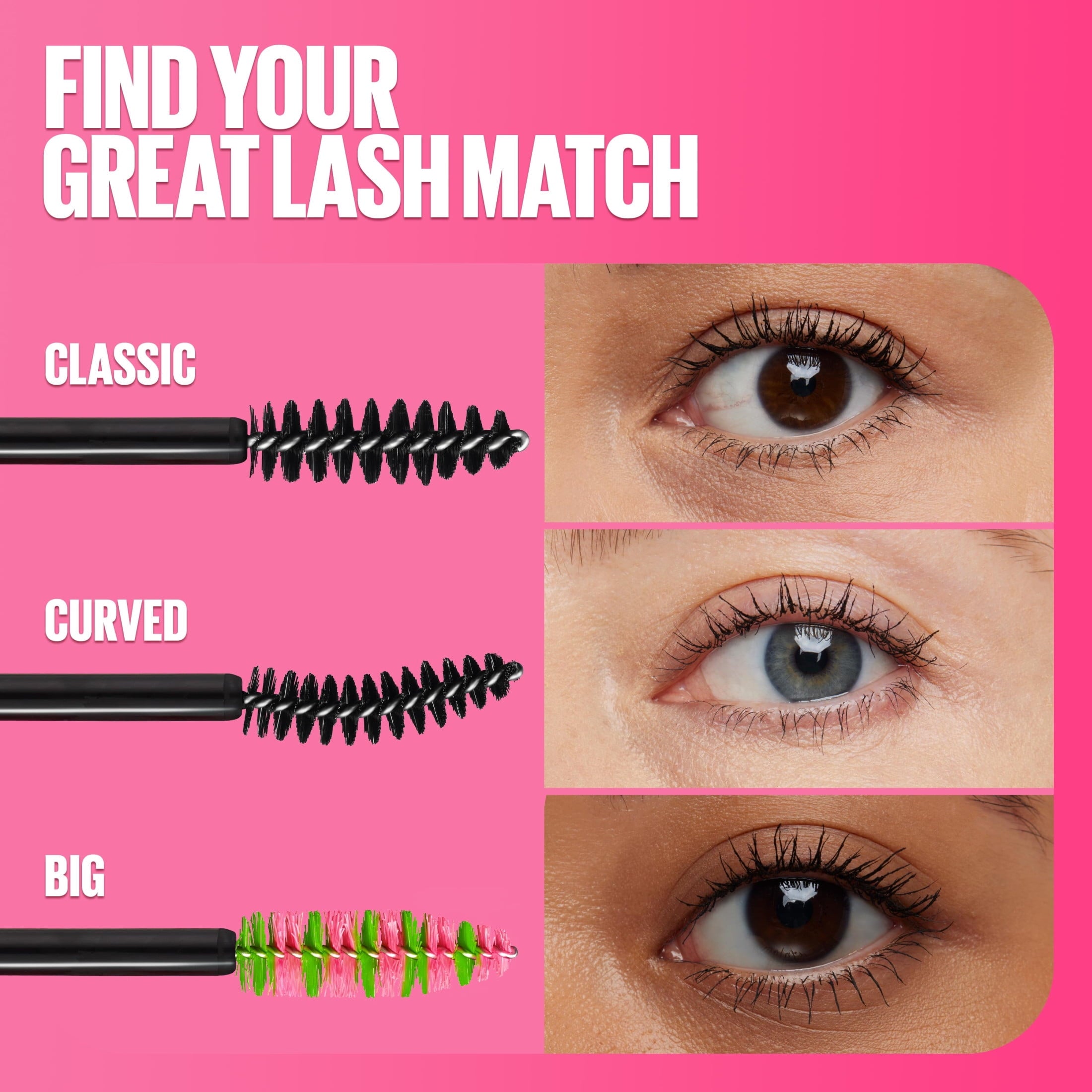 Maybelline Great Lash BIG Washable Mascara, Very Black