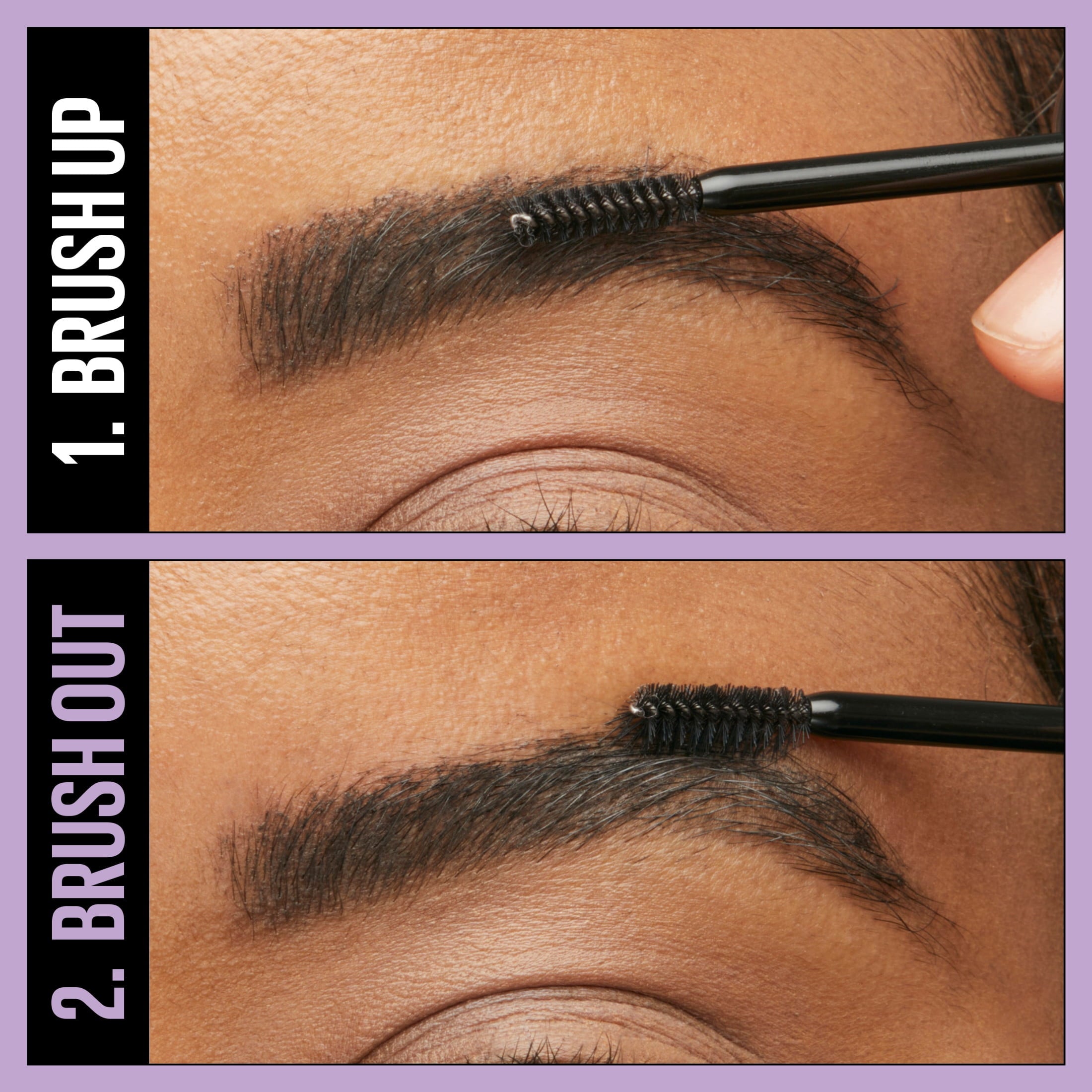 Maybelline Brow Fast Sculpt Eyebrow Gel Mascara, Deep Brown
