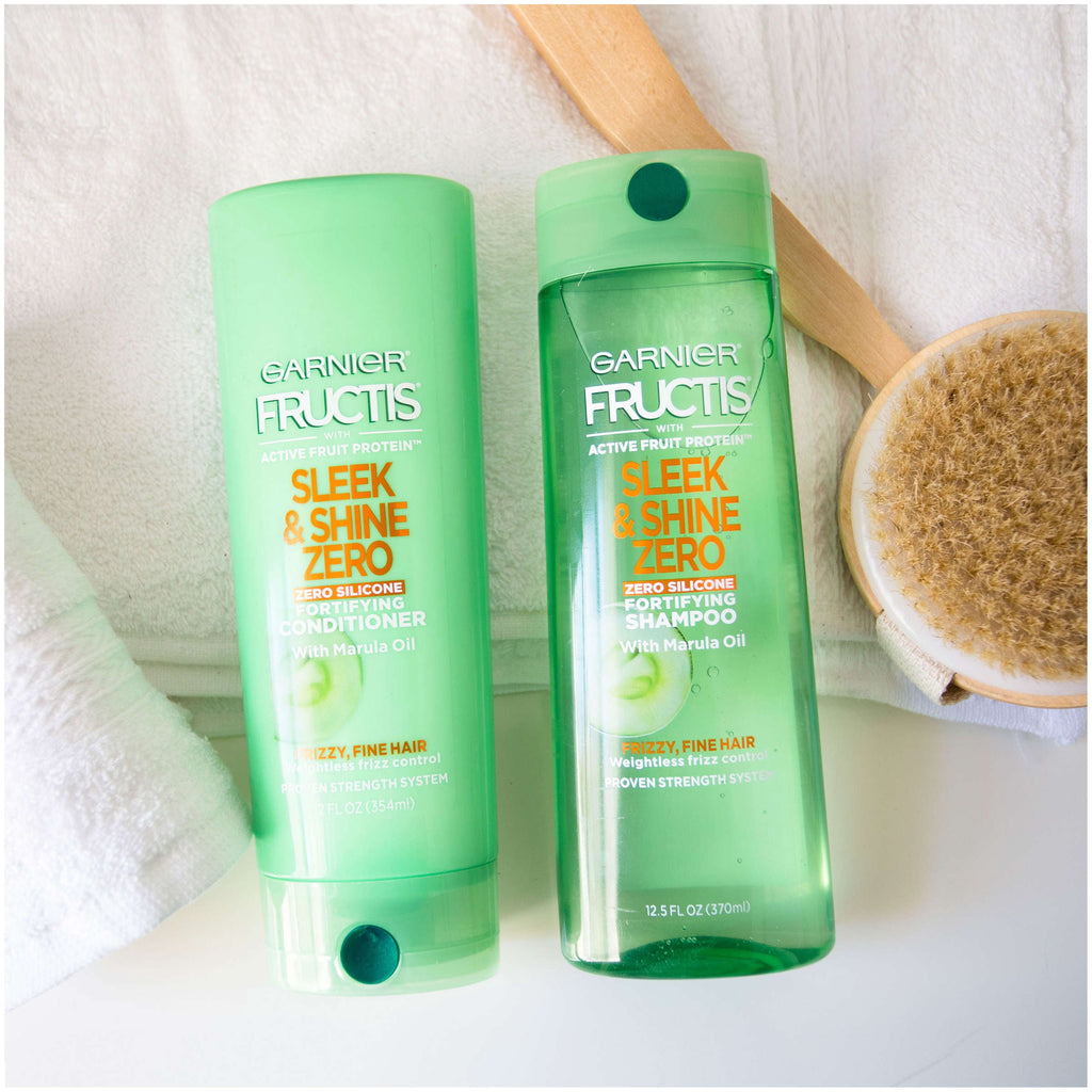 Garnier Fructis Sleek & Shine Zero Shampoo 12.5 FL OZ