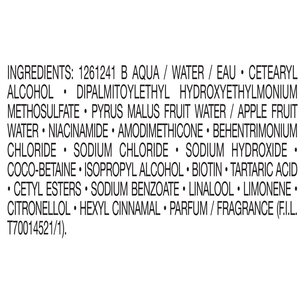 Garnier Fructis Grow Strong Fortifying Repairing Conditioner, Ceramide, All Hair Types, 21 fl oz