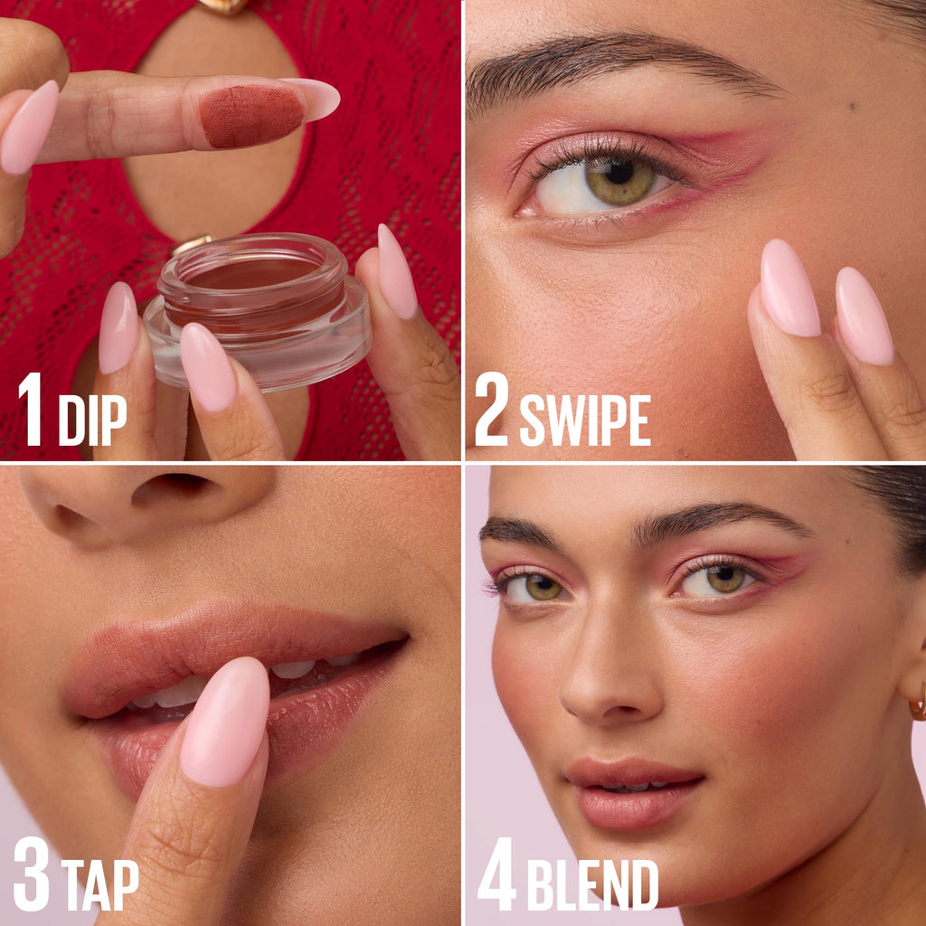 Maybelline Cloudtopia Whipped Matte Cheek and Lip Mousse Blush, Dreamy Dawn, 2.03 fl oz